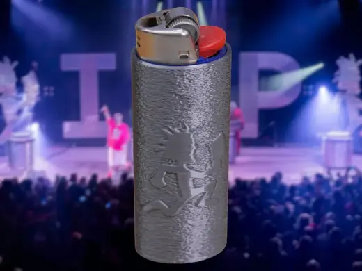 ICP Hatchetman Grip Click Slim Bic Lighter Sleeve