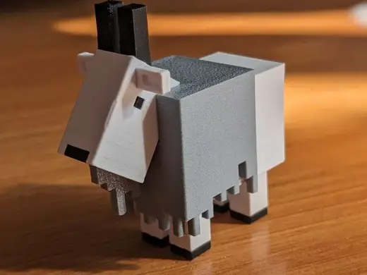 Minecraft Goat Articulated