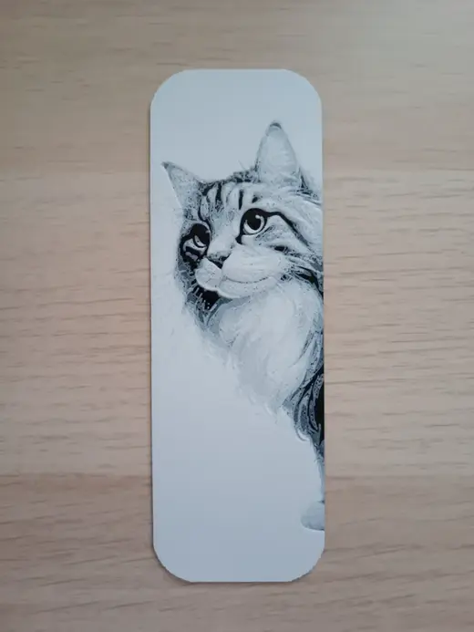 Cat 2 Bookmark