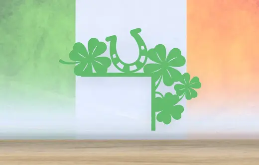 Saint Patrick's Day - Horseshoe - Door Corner