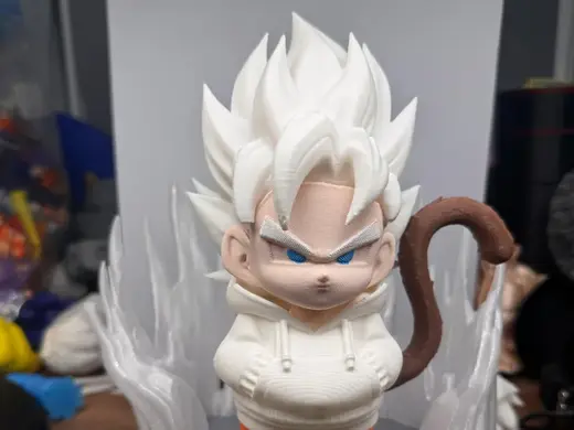 urban goku super saiyan with tail/ ams / no ams