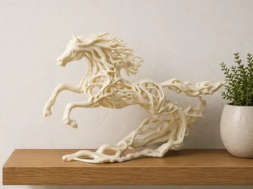 Wooden horse