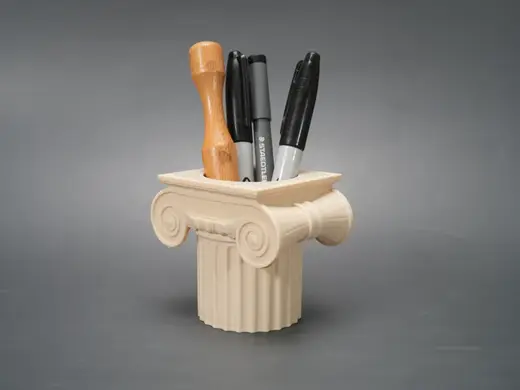Ancient Greek Ionic Column Pen Holder Greek Arch
