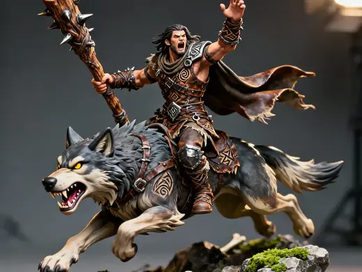CAPITAN EQUIPO LOBO WORLD OF WARCRAFT