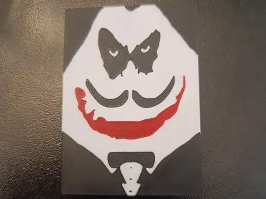 Meme Collectible Card — "UWY" Joker Mask