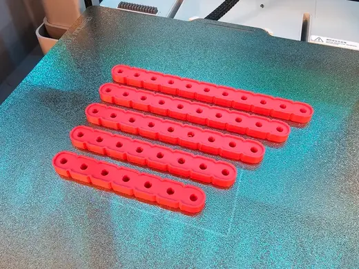 Vex IQ Compatible 1x7 - 1x11 connection pieces