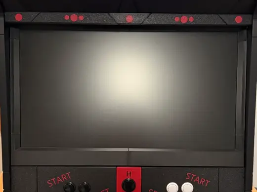 AOC Monitor Bezel for Bar Top Arcade Machine