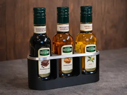 Ständer für 3 Bar-Sirupflaschen