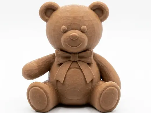 Cute Sitting Bear – Standard and Flat Back Version