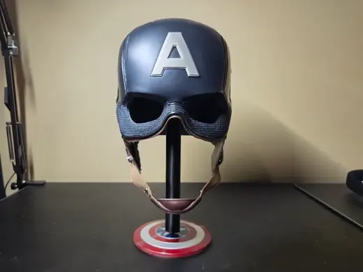 Captain America Helmet Display Stand