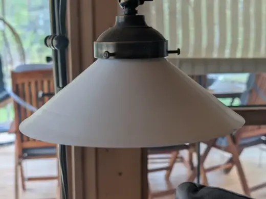 Replacement Shade for Vintage Wall Sconce