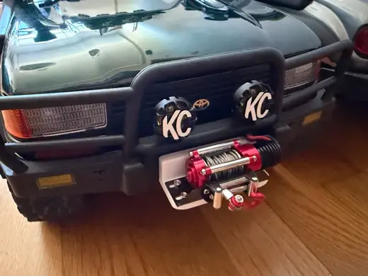 Soporte Winch para RC FMS LC80 TOYOTA 1/10