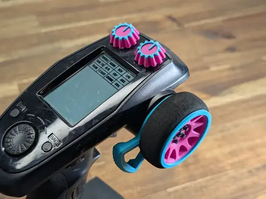 FlySky GT5 Aux Channel Knob/Dial - Rear Steer