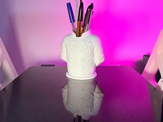 the executive chef - pen & tool holder easy print
