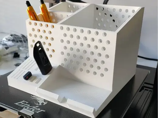 Desk Organizer With USB, SD, & Mini SD slots