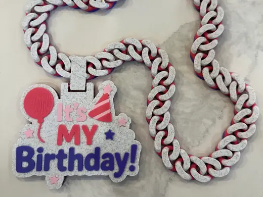 Children's Happy Birthday Chain