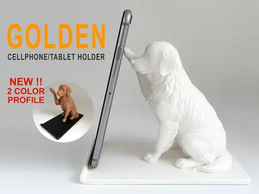Golden Retriever Cellphone/Tablet Holder