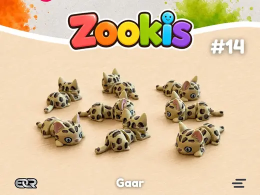 Zookis - Gaar (gato bengali) #14