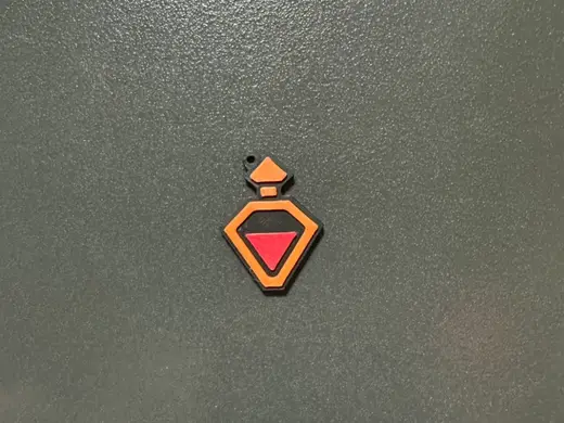 Monster Hunter icon pendant (Demondrug)