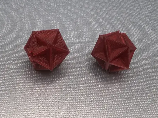Great dodecahedron beads