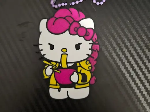 Llavero Rumi x Hello Kitty Demon Hunters Huntrix