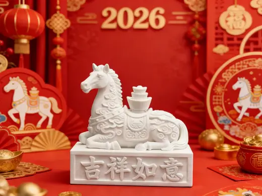2026马年 吉祥如意马 马上有钱 新年送礼