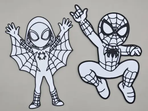 Spidey Gwen Spiderman Coloring Pack