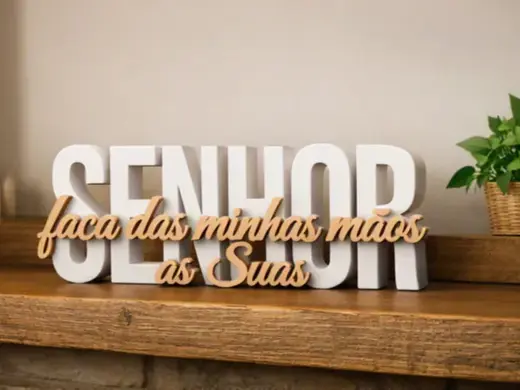 SENHOR - faça das minhas mãos as Suas