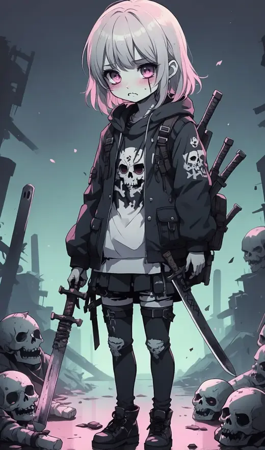 HueForge Anime Girl