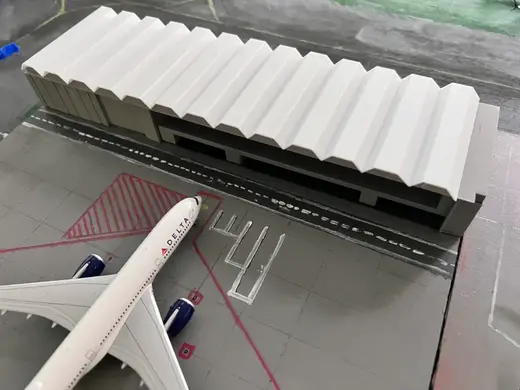 1 to 400 scale Model Airport