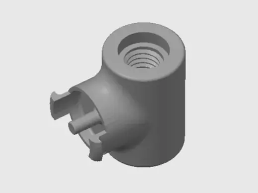 A1 Mini M.6 PTFE tube connector