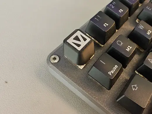 Militech Logo Keycap (Cyberpunk 2077)