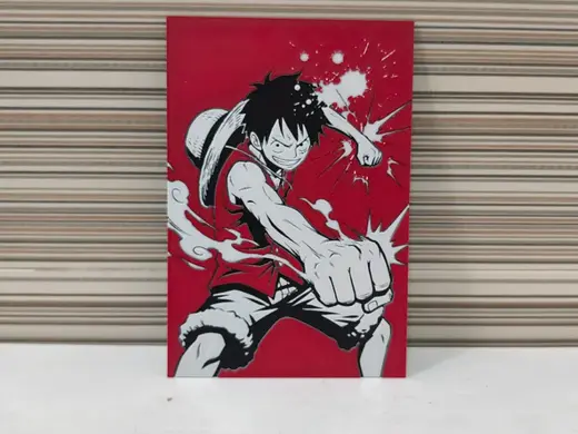 Hueforge Luffy con su puño