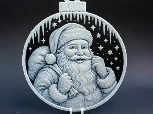 Santa Claus Bauble / Ornament / Decoration
