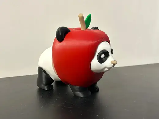 Melanini pandanini_ARTICULATED TOY_ItalianBrainrot