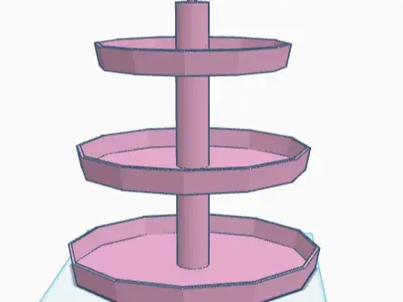 Fruit Tray 3 Tier