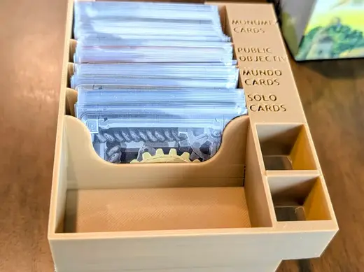 World Wonders Board Game - Sleeved Card Holder