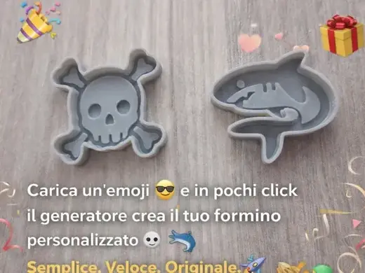 Create your own sweet cookie cutters from an emoj
