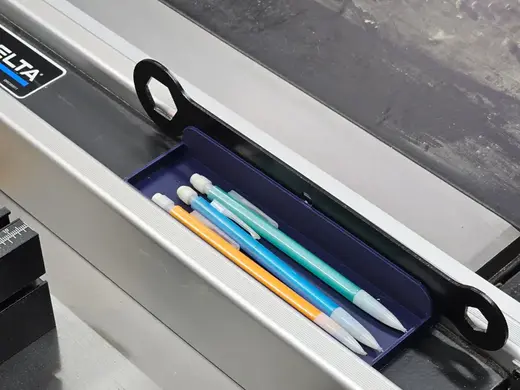 Delta or Ridgid Contractor Saw Fence Organizer