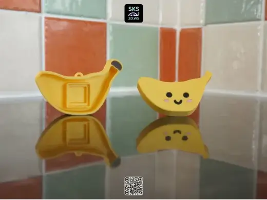 Banana No AMS Mechanical Switch Clicker Fidget