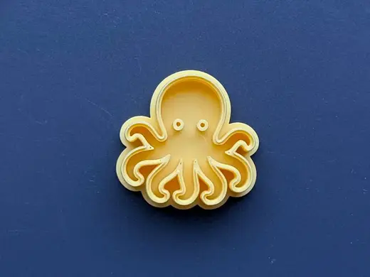 Octopus Polymer Clay Cutter Earrings Charms Pins