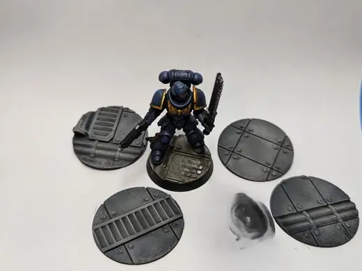 Industrial Base Toppers Grimdark | 40mm, 50mm