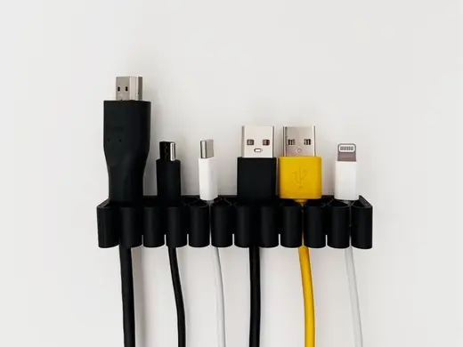 Cable Holder with Tape Mount