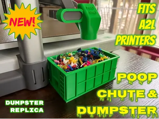 Poop Chute & Dumpster