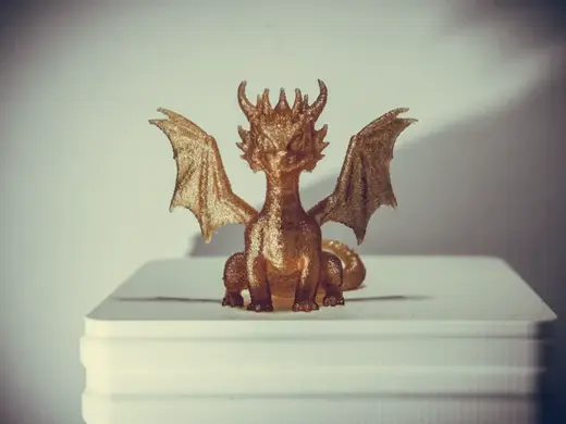 Fuzzy Baby Dragon
