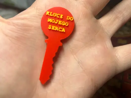 klucz do mojego serca walentynki dla chłopaka