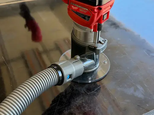 Milwaukee M18 Router Cen-Tec Quick Click Adapter
