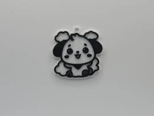 Cute Puppy/Dog Keychain
