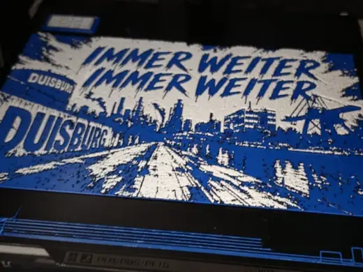 Chroma-Leinwand Duisburg Immer Weiter Immer Weiter