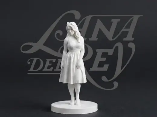 Lana Del Rey – Stylized Singer Figurine